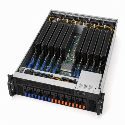GPU-сервер AI Server Manager 768 (4U, 12×CMP 170HX 64 ГБ, всего 768 ГБ VRAM) GPU-сервер AI Server Manager 768 (4U, 12×CMP 170HX 64 ГБ, всего 768 ГБ VRAM)