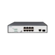 INT-VNST1004-106(RM-FA29-COPU0811G) 8-портовый неуправляемый коммутатор с PoE, 1 порт RJ-45 (Uplink), 1 порт SFP (Uplink)