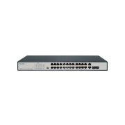 INT-VNST1004-106(RM-FA29-COPU2422G) 24-портовый неуправляемый коммутатор с PoE, 2 порта Combo (Uplink)