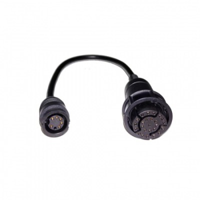 Adaptor Cable (25 pin to 7 pin) to attach an existing 7 pin Airmar (direct connect to ax7/eSx7 MFD) transducer to AXIOM RV Adaptor Cable (25 pin to 7 pin) to attach an existing 7 pin Airmar (direct connect to ax7/eSx7 MFD) transducer to AXIOM RV