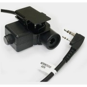 Адаптер с кнопкой РТТ для подключения гарнитур SIRUS TACTIC к радиостанциям Kenwood