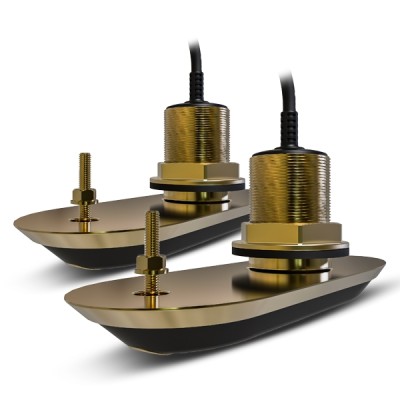 Pack of RV-212 RealVision 3D Bronze Thru Hull Txds, Port &Starboard12°, Direct connect to AXIOM (2 x 2m, Y-cable and 8m extension cable) Pack of RV-212 RealVision 3D Bronze Thru Hull Txds, Port &Starboard12°, Direct connect to AXIOM (2 x 2m, Y-cable and 8m extension cable)