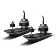 Pack of RV-420 RealVision 3D Stainless Steel Thru Hull Txds, Port & Starboard 20°, Direct connect to AXIOM (2 x 2m, Y-cable and 8m extension cable)