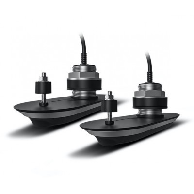 Pack of RV-412 RealVision 3D Stainless Steel Thru Hull Txds, Port & Starboard 12°, Direct connect to AXIOM (2 x 2m, Y-cable and 8m extension cable) Pack of RV-412 RealVision 3D Stainless Steel Thru Hull Txds, Port & Starboard 12°, Direct connect to AXIOM (2 x 2m, Y-cable and 8m extension cable)