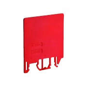Дкс / dkc zdu04r, dfu/4/rosso разделитель/изолятор цветной
