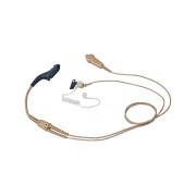 Motorola pmln6130, 2-х проводная гарнитура скрытого ношения с акустической трубкой, микрофоном ртт/vox (бежевый) impres