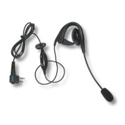 Motorola mdpmln4444, наушник с креплением за ухо и микрофоном на штанге ртт/vox