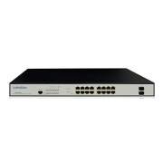 INT-VNST1008-137 - 16-х портовый сетевой управляемый коммутатор с PoE (+2 SFP)