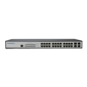 INT-VNST2008-133 - 24-х портовый сетевой управляемый коммутатор с PoE (+4 SFP)