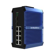 INT-VNST1007-125 - Коммутатор промышленный 8x портовый сетевой управляемый с PoE и 2 x 2,5 Гбит/с SFP