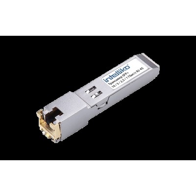 INT-FOC012-131 (FA29-CON-SFPRJ10G) Трансивер SFP+, 10Гбит/с для работы по кабелю UTP категории 6 INT-FOC012-131 (FA29-CON-SFPRJ10G) Трансивер SFP+, 10Гбит/с для работы по кабелю UTP категории 6
