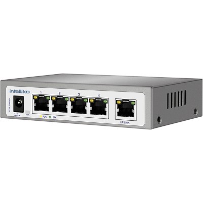 INT-NST1004-101: 4-х портовый сетевой неуправляемый коммутатор с PoE INT-NST1004-101: 4-х портовый сетевой неуправляемый коммутатор с PoE