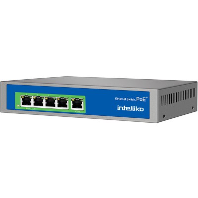 INT-NST2004-101: 4-х портовый сетевой неуправляемый коммутатор с PoE INT-NST2004-101: 4-х портовый сетевой неуправляемый коммутатор с PoE