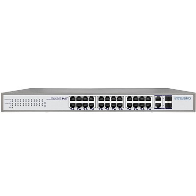 INT-NST1024-173: 24-х портовый сетевой неуправляемый коммутатор с PoE INT-NST1024-173: 24-х портовый сетевой неуправляемый коммутатор с PoE