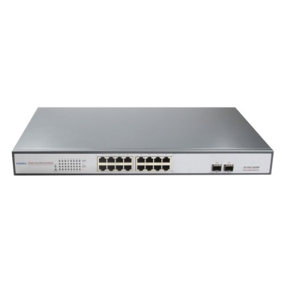 INT-VNST1016-165: 16-х портовый сетевой неуправляемый коммутатор (+2 SFP) с PoE INT-VNST1016-165: 16-х портовый сетевой неуправляемый коммутатор (+2 SFP) с PoE