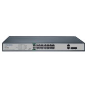 INT-VNST1004-106 (RM-FA29-COPU1622G): 16-х портовый сетевой неуправляемый коммутатор с PoE (+2SFP)