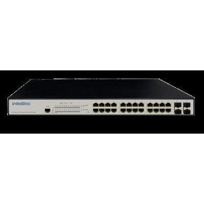 INT-VNST2024-174 (RM-FA29-COPM2404G): 24-х портовый сетевой управляемый коммутатор с PoE (+4 SFP) INT-VNST2024-174 (RM-FA29-COPM2404G): 24-х портовый сетевой управляемый коммутатор с PoE (+4 SFP)