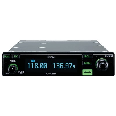 Icom Стационарная/ бортовая радиостанция авиационного диапазона IC-A210 Icom Стационарная/ бортовая радиостанция авиационного диапазона IC-A210